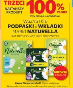 Wszystkie podpaski i wkładki