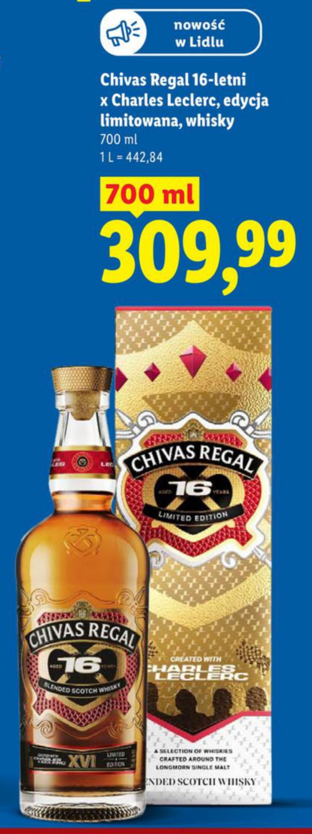 whisky 16-letnia edycja limitowana