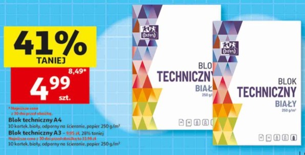 Blok techniczny A4