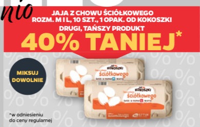 Wszystkie jaja z chowu ściółkowego