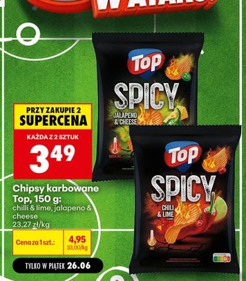 Chipsy mega karbowane