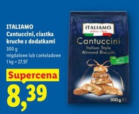Włoskie ciastka cantuccini z dodatkami