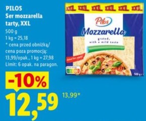 Ser mozzarella tarty XXL