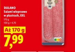 Salami wieprzowe w plastrach