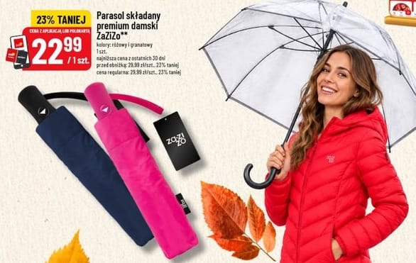 Parasol składany premium