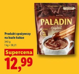Produkt spożywczy na bazie kakao