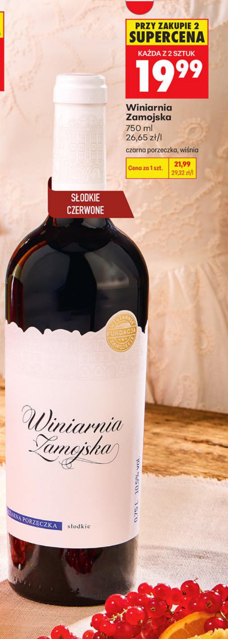 wino słodkie czerwone