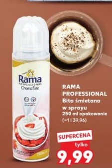 Bita śmietana w sprayu