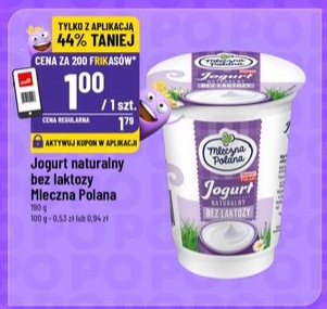 jogurt naturalny bez laktozy