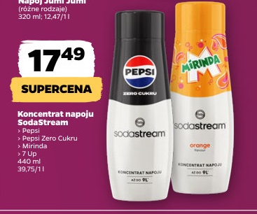 Koncentrat do saturatora