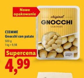 Gnocchi di patate