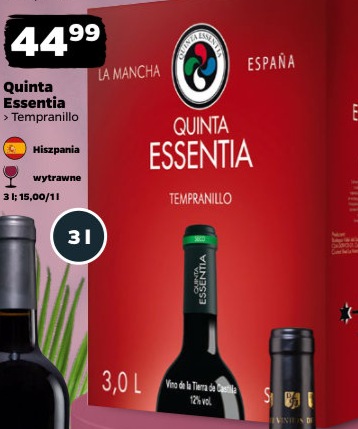 Wino czerwone wytrawne Tempranillo