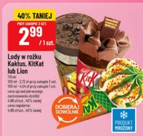 lody w rożku
