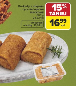 Krokiety z mięsem ręcznie lepione