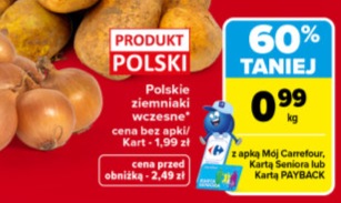 ziemniaki wczesne