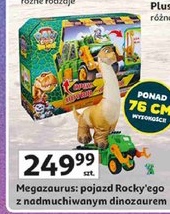 Megazaurus: pojazd Rocky'ego z nadmuchiwanym dinozaurem