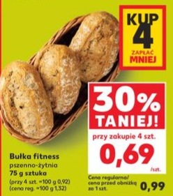 Bułka fitness pszenno-żytnia