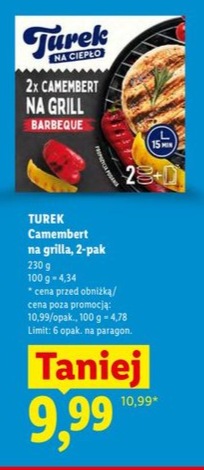 Camembert na grilla
