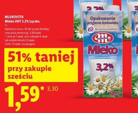 mleko UHT 3,2%