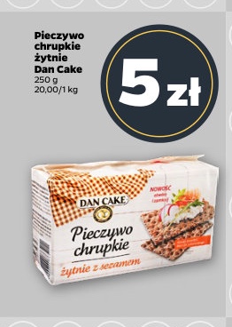 pieczywo chrupkie żytnie z sezamem