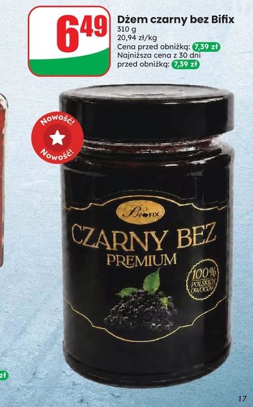 Dżem czarny bez