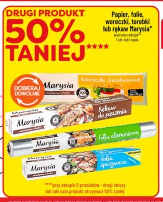 Papier, folie, woreczki lub rękaw