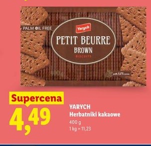 herbatniki kakaowe