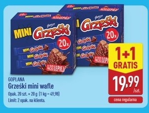 Grześki mini wafle