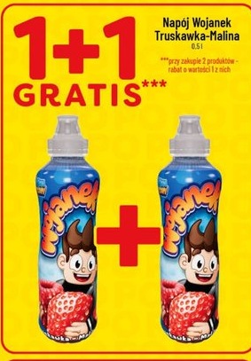 Napój Wojanek Truskawka-Malina