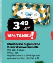 Chusteczki higieniczne 2-warstwowe