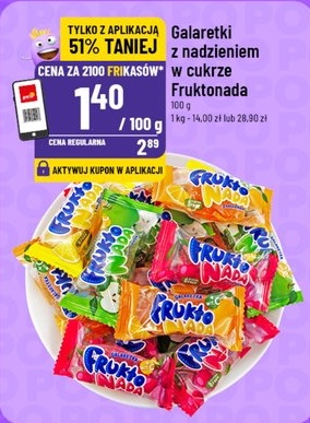 Galaretki w cukrze z nadzieniem