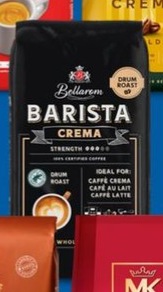 Kawa ziarnista barista crema