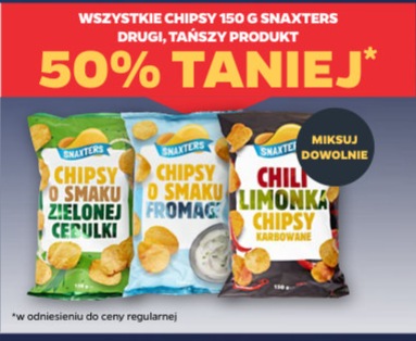 Chipsy ziemniaczane o smaku zielonej cebulki