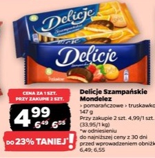Delicje szampańskie pomarańczowe