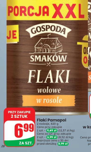 Flaki wołowe
