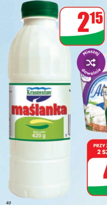 Maślanka naturalna