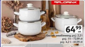 Garnek emaliowany