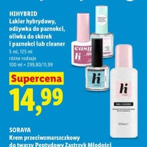 Lakier hybrydowy, odżywka do paznokci, oliwka do skórek i paznokci lub cleaner
