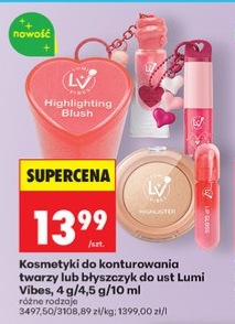 Kosmetyki do konturowania twarzy lub błyszczyk do ust