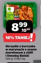 Skrzydełka z kurczaka w marynacie z sosem morelowym z chili i limonką