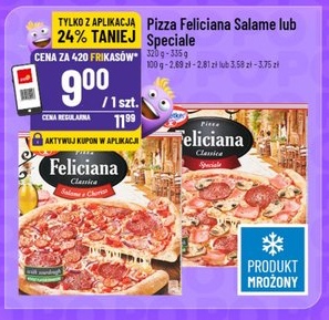 Pizza Feliciana Salame lub Speciale