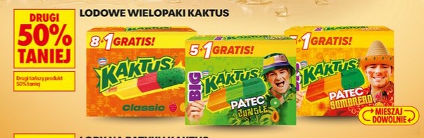lodowe wielopaki Kaktus Patec Jungle