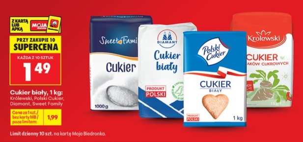 cukier biały