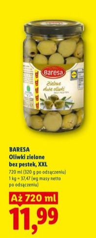 Oliwki zielone bez pestek