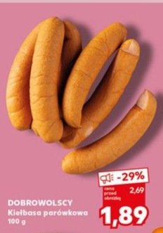 Kiełbasa parówkowa