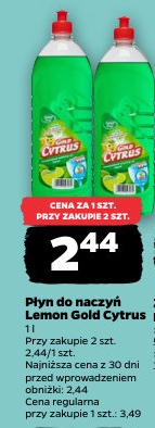 płyn do naczyń lemon