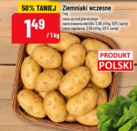 ziemniaki wczesne
