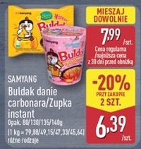 Danie carbonara/zupka instant