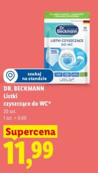 Listki czyszczące uniwersalne lub do wc