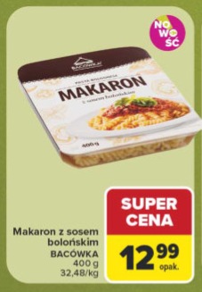 Makaron z sosem bolońskim